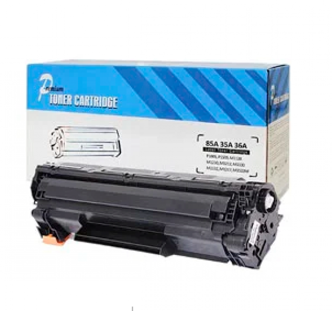 TONER COMPATVEL COM HP CB 436A CB436AB - P1505 - P1505N - M1522NF - M1522 - M1522N - M1120 - PREMIUM